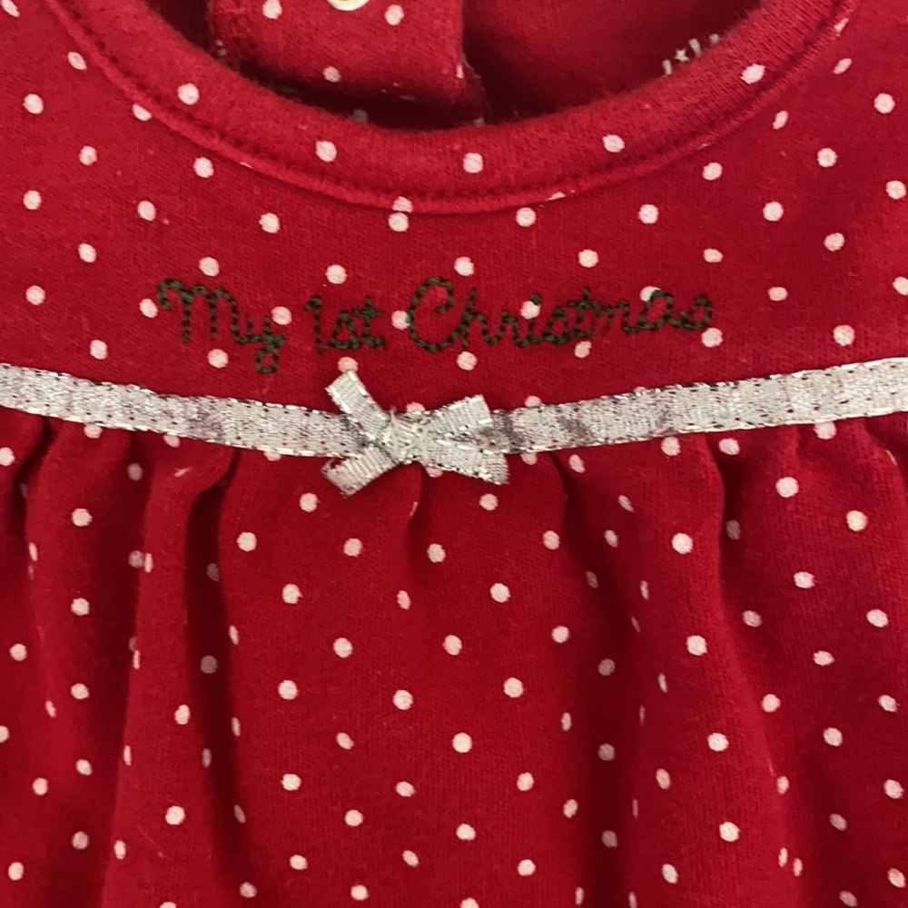 My First Christmas 🎄 tunic & pant - 6 months - Picture 3 of 5